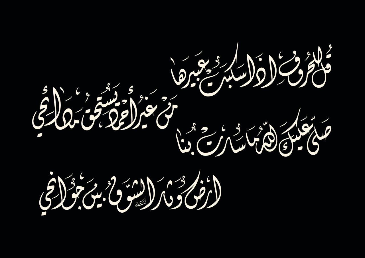 شعر في حب النبي - سيرة النبى العطرة مصدر للشعر 5877 3