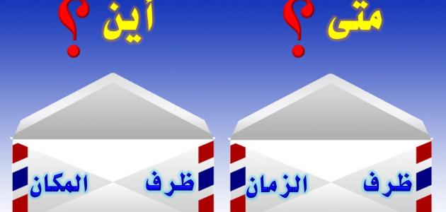 اسم الزمان والمكان , شرح مبسط لاسم الزمان والمكان