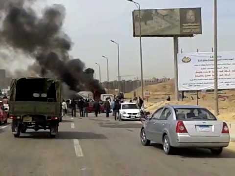 لها مخاطر شديده جدا , حوادث الطرق فى مصر