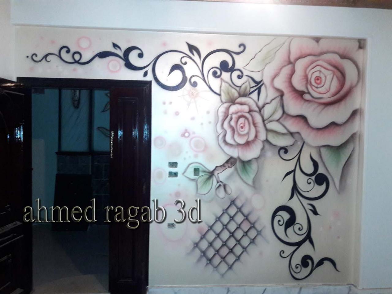 فن رسم 3D على الجدران جمل منزلك بفن 3D 3967 10