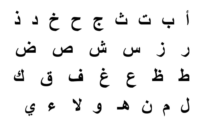 الحروف الابجدية العربية بالترتيب - تعلمي ابجد هوز حطي كلمن 4250 6